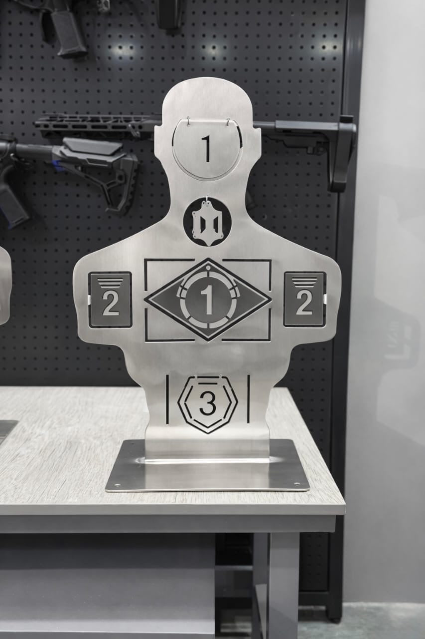 🎯 METAL SHOOTING TARGET – Heavy Duty Edition