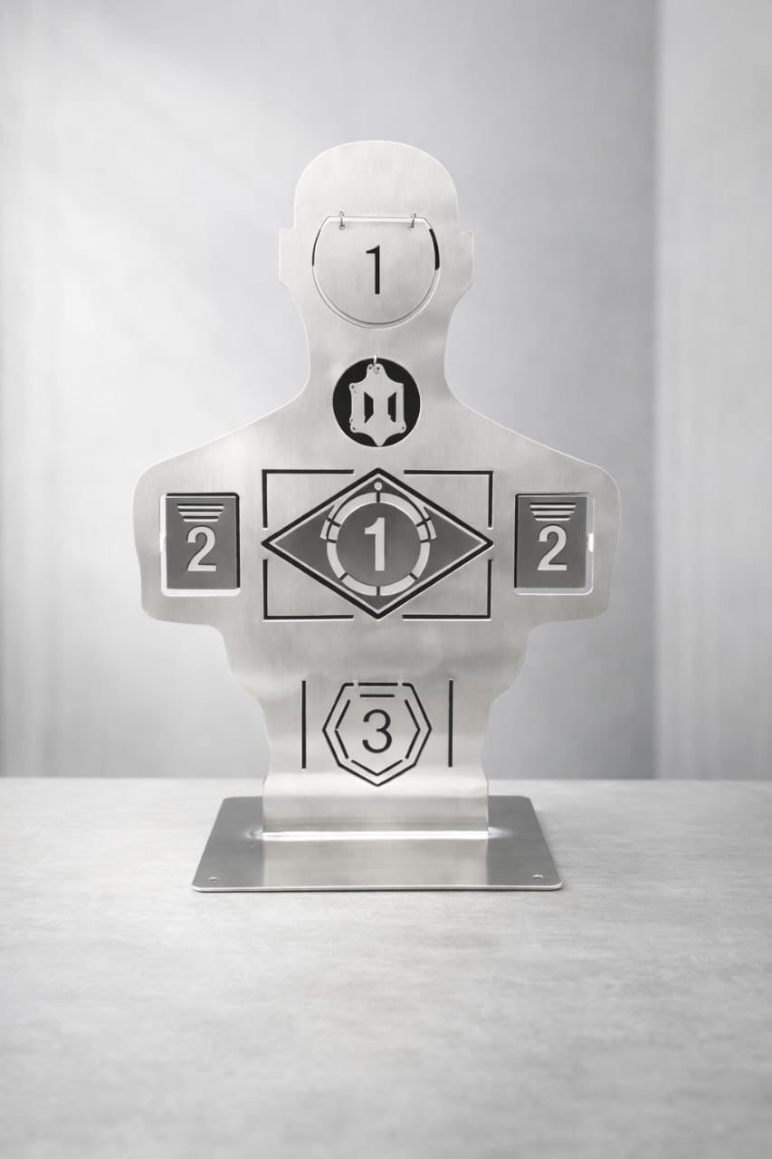 🎯 METAL SHOOTING TARGET – Heavy Duty Edition