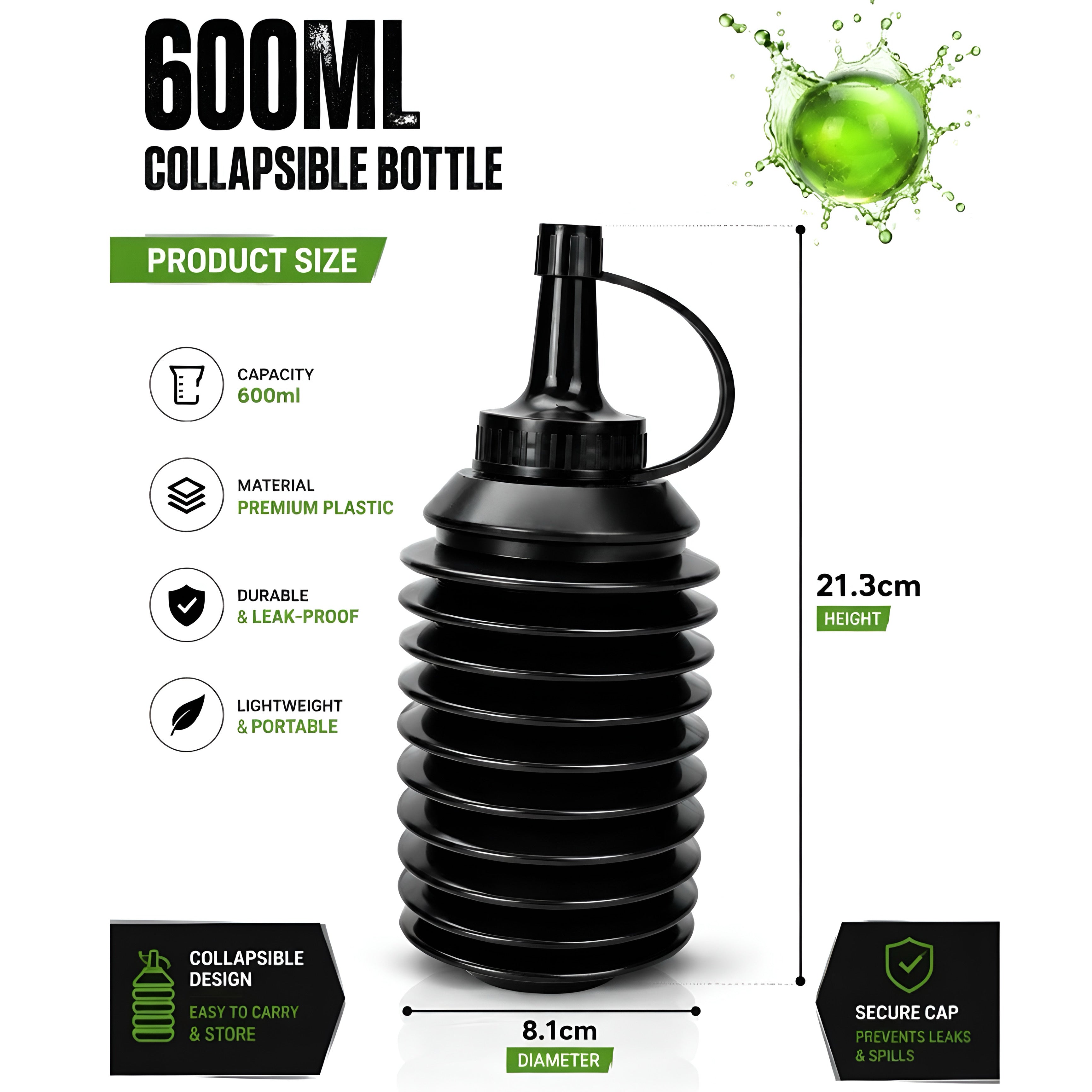 600ML Gel Blaster Ammo Bottle