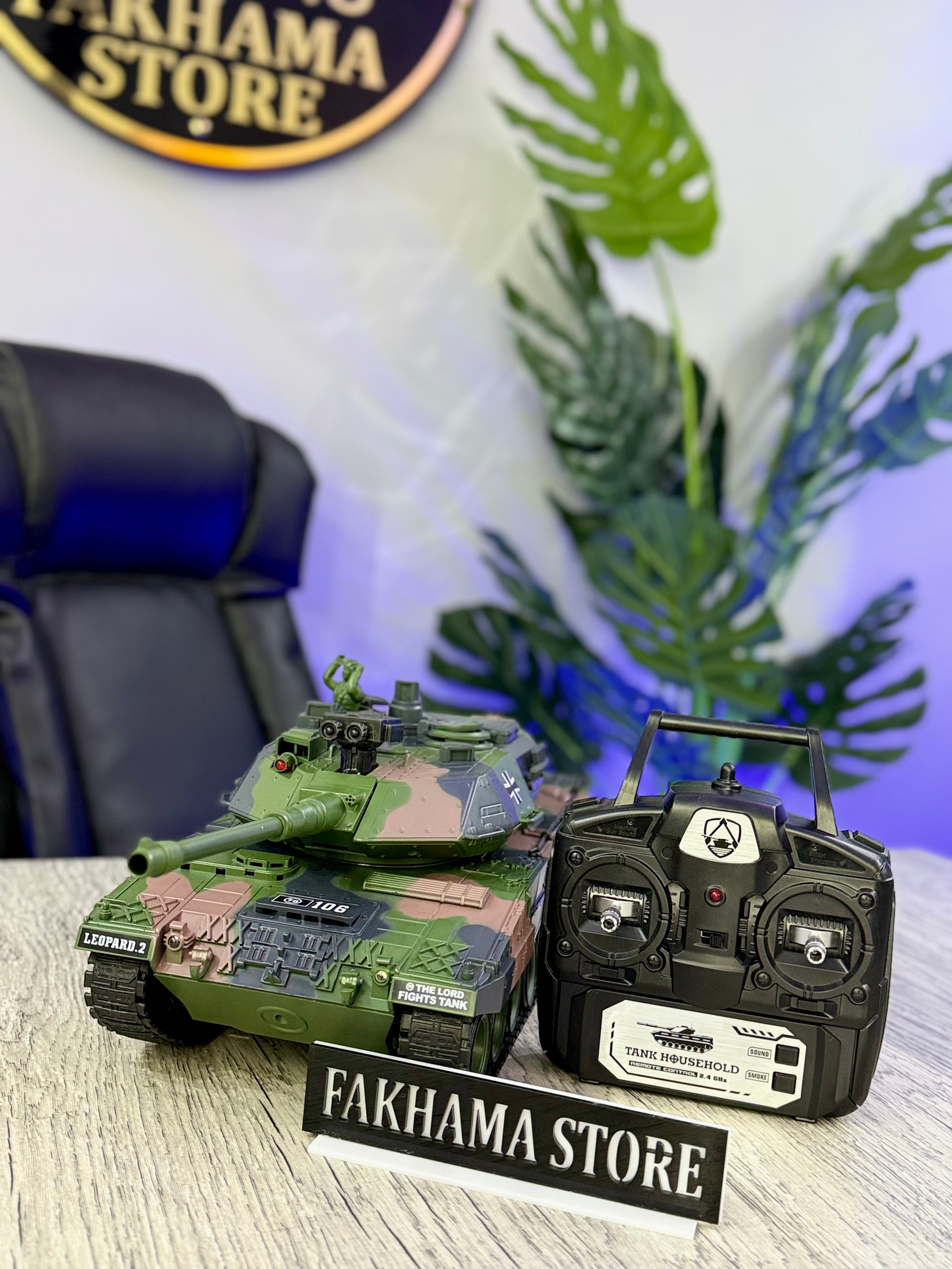 دبابة تحكم عن بعد – Brother Tank 1:18 | The Lord Fights Tank