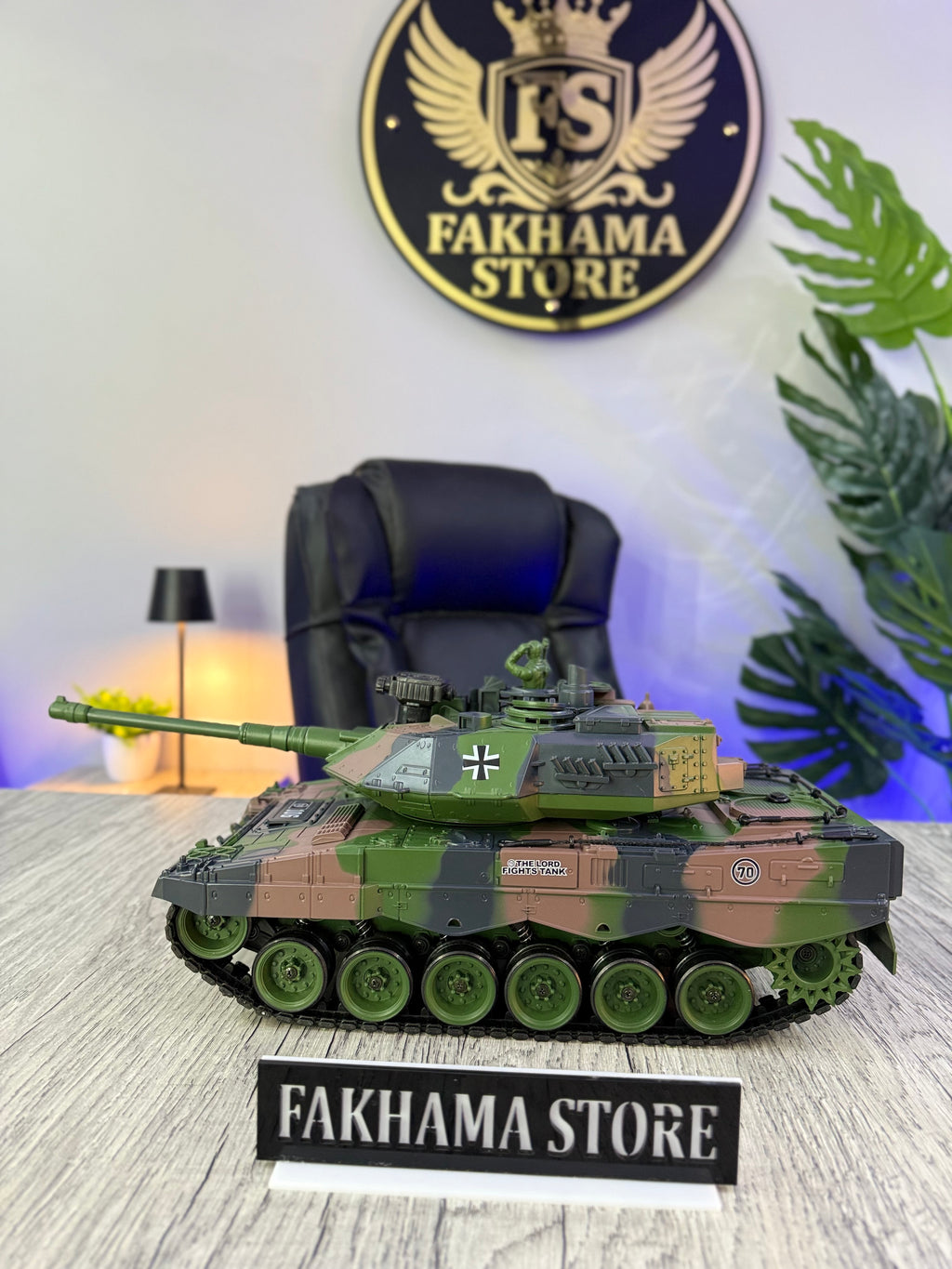 دبابة تحكم عن بعد – Brother Tank 1:18 | The Lord Fights Tank